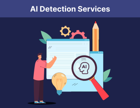 AI text detection services