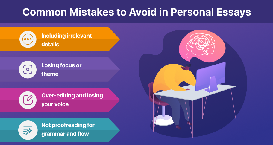 common mistakes in a personal essay